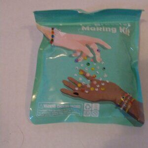 Artdot 800 pcs White Beads with Colored Letters. Great for Jewerly Making.